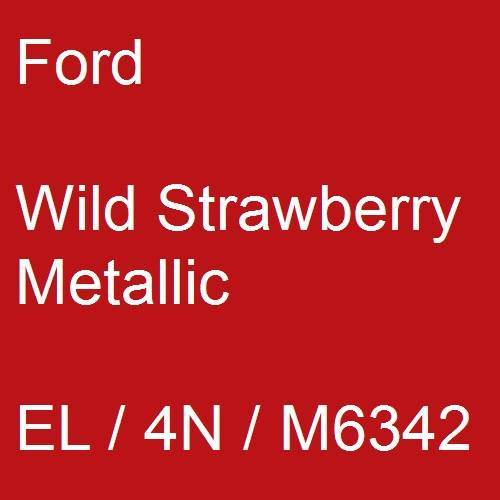 Ford, Wild Strawberry Metallic, EL / 4N / M6342.
